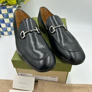 Men’s Gucci horse bit leather loafers size 13 made in Italy